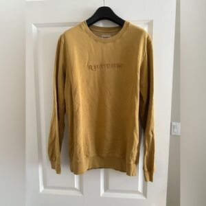 Rhythm. Men's Golden Crewneck Sweater